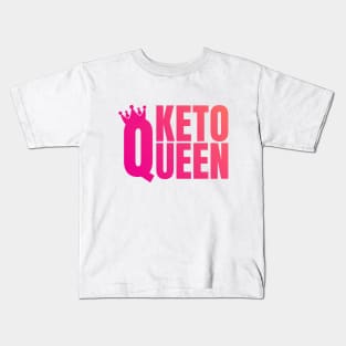 Keto Diet Queen, I'm the Queen of Ketones - Ketogenic Kids T-Shirt